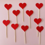 Heart Cupcake Topper