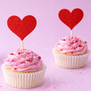 Heart Cupcake Topper