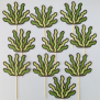 Seaweed Cupcake Topper