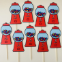 Gumball Machine Cupcake Topper