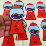 Gumball Machine Cupcake Topper