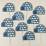 Igloo Cupcake Topper
