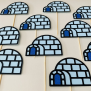 Igloo Cupcake Topper
