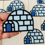 Igloo Cupcake Topper