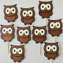 Owl Cupcake Topper