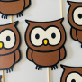 Owl Cupcake Topper
