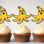 Banana Cupcake Topper