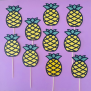 Pineapple Cupcake Topper