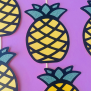 Pineapple Cupcake Topper
