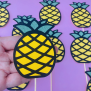 Pineapple Cupcake Topper