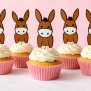 Donkey Cupcake Topper