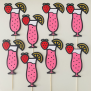 Cocktail Cupcake Topper