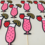 Cocktail Cupcake Topper