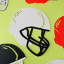 Rugby Helmet Confetti