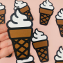 Ice Cream Cone Confetti