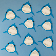 Shark Confetti
