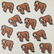 Sloth Confetti