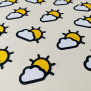 Sun Cloud Confetti