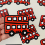 Red London Bus Confetti