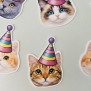 Cat Party Face Confetti