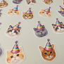Cat Party Face Confetti