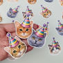 Cat Party Face Confetti