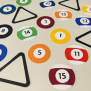 Billiard Balls Confetti