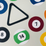 Billiard Balls Confetti