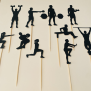 Workout Cupcake Topper
