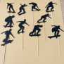 Skateboard Cupcake Topper