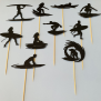 Surfing Cupcake Topper