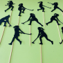 Field Hockey Cupcake Topper