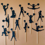 Cheerleader Cupcake Topper