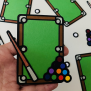 Pool Billiards Confetti