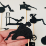 Pilates Cupcake Topper