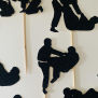 Jiu Jitsu Cupcake Topper