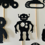 Robot Cupcake Topper