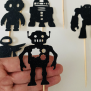Robot Cupcake Topper