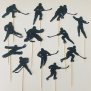 Ice Hockey Cupcake Topper