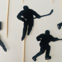 Ice Hockey Cupcake Topper
