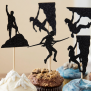 Rock Climbing Cupcake Topper
