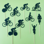 Cycling Cupcake Topper