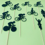 Cycling Cupcake Topper