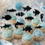 Fish Cupcake Topper