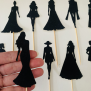 Fashion Cupcake Topper
