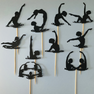 Synchronized Cupcake Topper
