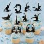 Synchronized Cupcake Topper