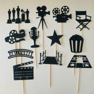 Hollywood Cupcake Topper
