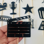 Hollywood Cupcake Topper