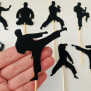Karate Cupcake Topper